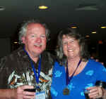 Rod & Cheryl in LV 2004 Rod won Homebrewer of the Year.jpeg (55212 bytes)