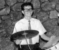 Tom Rickey drumming